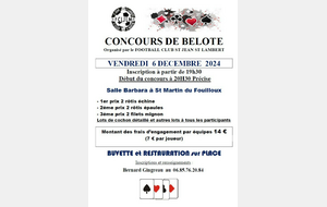Tournoi de Belote