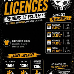 Permanences Licences - Saison 2026/2027